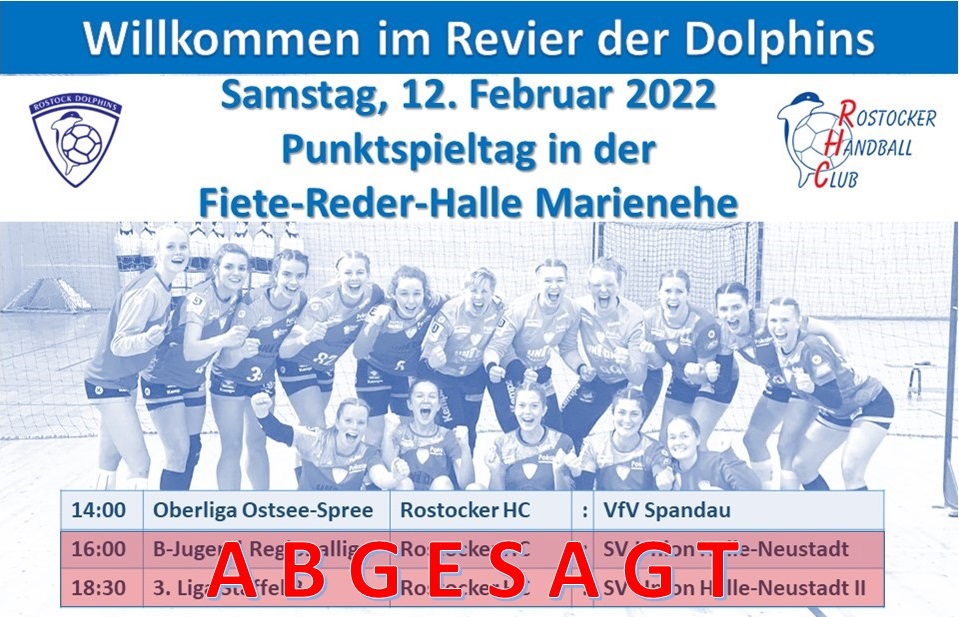 Punktspieltag des Rostocker HC