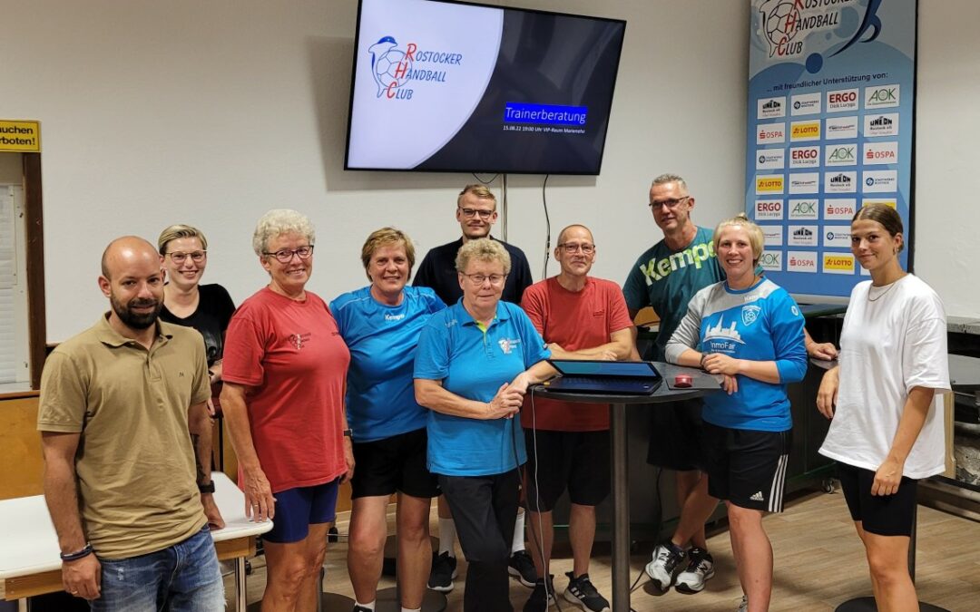 Trainerberatung des Rostocker HC