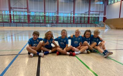 F-Jugend mit ersten Spielen