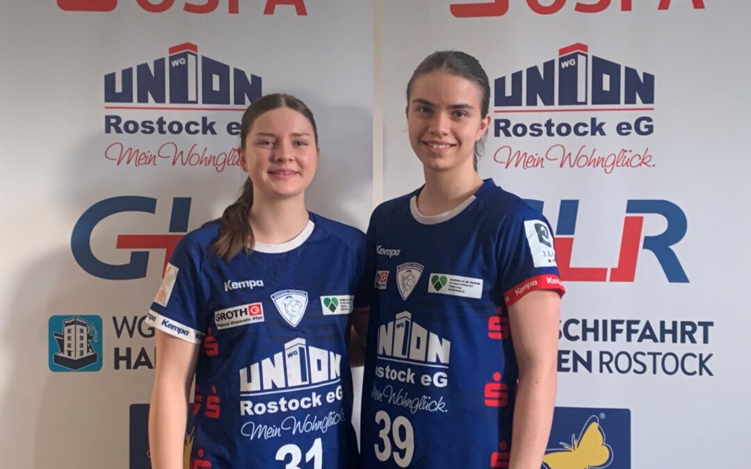 Finia Wolf und Jette Köppen bleiben Delfine