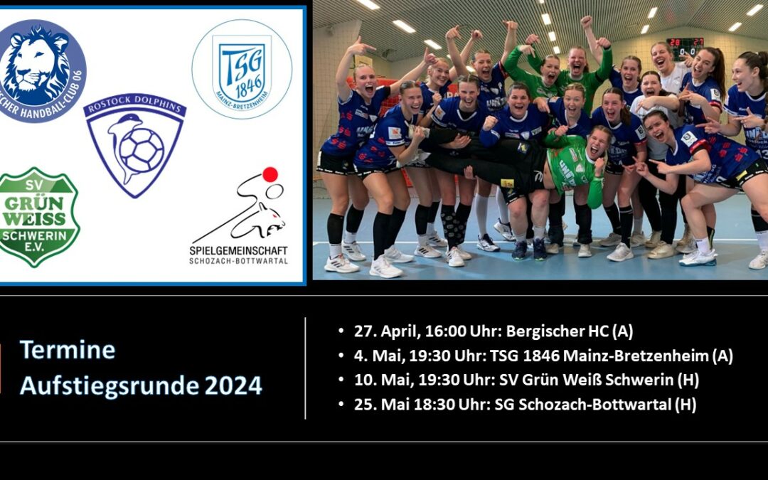 Tickets für die Aufstiegsrunde