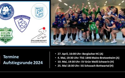 Tickets für die Aufstiegsrunde