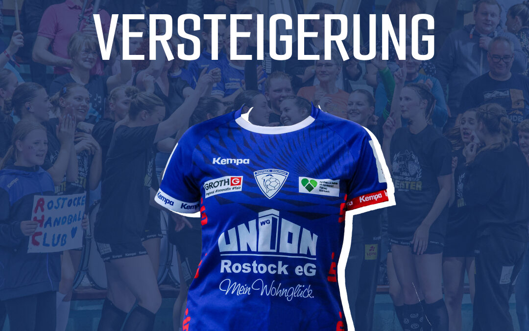 Meistertrikot ersteigern und Nachwuchs unterstützen